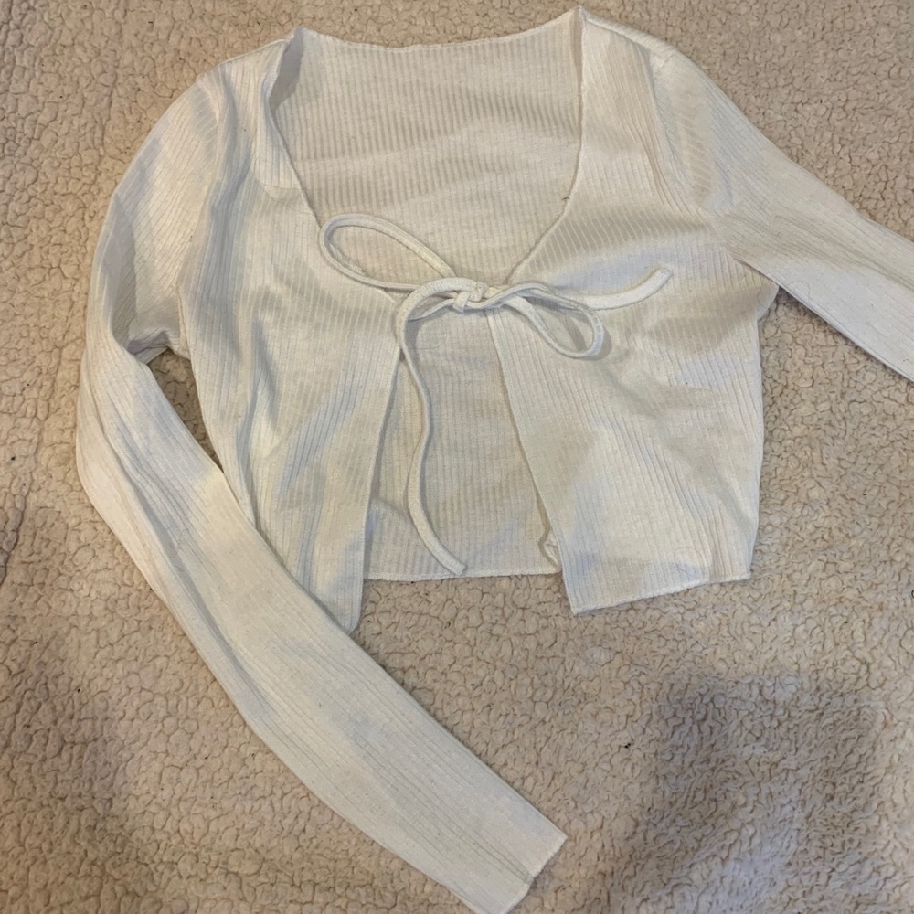 White Front Tie stop